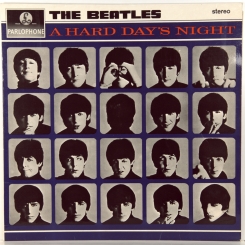 115. BEATLES-A HARD DAY'S NIGHT-1964-ТРЕТЬЕ ИЗДАНИЕ 1966 (СТЕРЕО)- UK-PARLOPHONE-NMINT/NMINT